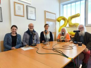 Funken Fliegen Ausgabe mit Maria und Matthias Reichl und Sarah Orlovsky und Josef Sengschmied