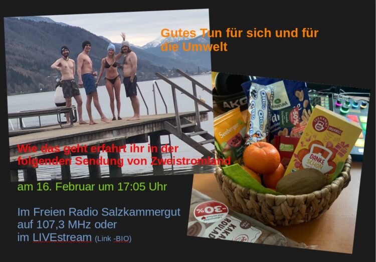 Lebensmittelretter & Eisbaden